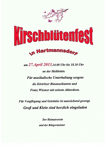 Kirschblütenfest 2013