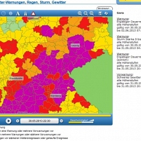 hochwasser wetterwarnung